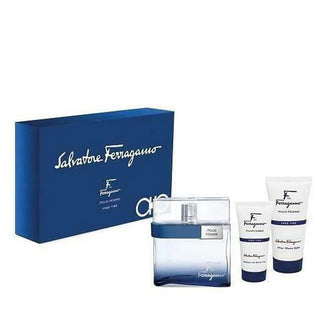 Salvatore Ferragamo F by Ferragamo Free Time Pour Homme Eau De Toilette Gift Set 100ml