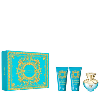 Versace Dylan Turquoise Eau De Toilette Gift Set 50ml