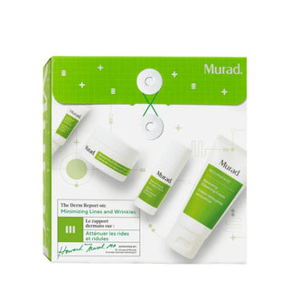 Murad The Derm Report Minimising Lines & Wrinkles Set