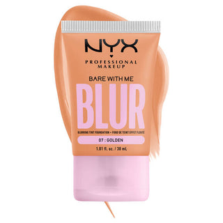 NYX Bare With Me Skin Tint Foundation 30ml Shade: 07 Golden