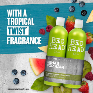 Tigi Duo Pack Bed Head Urban Antidotes Re-Energize 750ml Shampoo