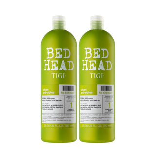 Tigi Duo Pack Bed Head Urban Antidotes Re-Energize 750ml Shampoo